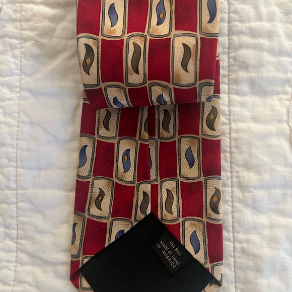 FERRELL REED (FOR NORDSTROM) SILK TIE Handmade USA - Picture 6 of 7